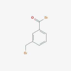 molecular formula C8H6Br2O B3115482 3-(溴甲基)苯甲酰溴 CAS No. 209743-33-9