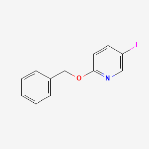 molecular formula C12H10INO B3115528 2-Benzyloxy-5-iodopyridine CAS No. 209973-99-9