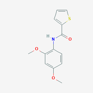 molecular formula C13H13NO3S B311555 N-(2,4-dimethoxyphenyl)thiophene-2-carboxamide 