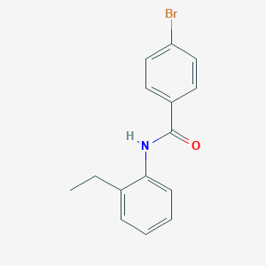 molecular formula C15H14BrNO B311558 4-bromo-N-(2-ethylphenyl)benzamide 