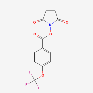 2,5-Dioxopyrrolidin-1-yl 4-(trifluoromethoxy)benzoate