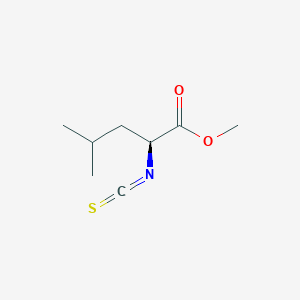 molecular formula C8H13NO2S B3115661 (2s)-2-异硫氰酸酯-4-甲基戊酸甲酯 CAS No. 21055-43-6