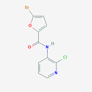 molecular formula C10H6BrClN2O2 B311568 5-bromo-N-(2-chloropyridin-3-yl)furan-2-carboxamide 