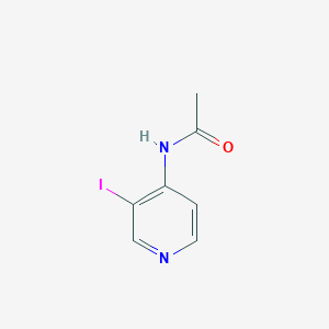 molecular formula C7H7IN2O B3115737 N-(3-碘吡啶-4-基)乙酰胺 CAS No. 211029-68-4