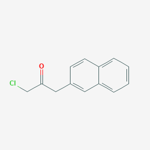 molecular formula C13H11ClO B3115745 1-Chloro-3-(naphthalen-2-yl)propan-2-one CAS No. 211031-87-7