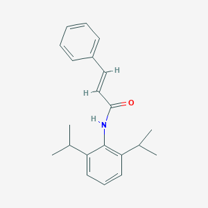 molecular formula C21H25NO B311576 N-(2,6-diisopropylphenyl)-3-phenylacrylamide 