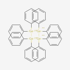 molecular formula C48H40Ge4 B3115797 Tetragermetane, octaphenyl- CAS No. 2117-71-7