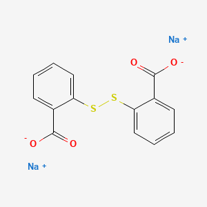 molecular formula C14H8Na2O4S2 B3115800 2,2'-Dithiodibenzoic acid disodium salt CAS No. 21192-71-2