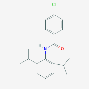 molecular formula C19H22ClNO B311581 4-chloro-N-(2,6-diisopropylphenyl)benzamide 