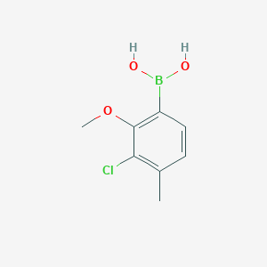 (3-Chloro-2-methoxy-4-methylphenyl)boronic acid