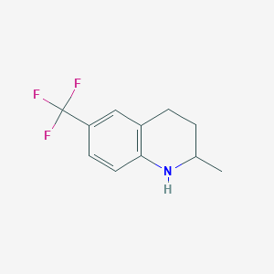 2-Methyl-6-(trifluoromethyl)-1,2,3,4-tetrahydroquinoline