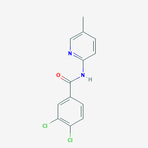 3,4-dichloro-N-(5-methylpyridin-2-yl)benzamide
