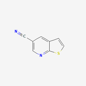 molecular formula C8H4N2S B3116000 Thieno[2,3-b]pyridine-5-carbonitrile CAS No. 21344-31-0