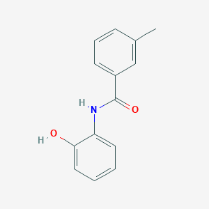 molecular formula C14H13NO2 B311603 N-(2-hydroxyphenyl)-3-methylbenzamide 