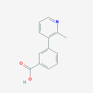 3-(2-Methylpyridin-3-yl)benzoic acid