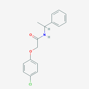 2-(4-chlorophenoxy)-N-(1-phenylethyl)acetamide