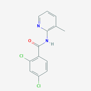 molecular formula C13H10Cl2N2O B311605 2,4-dichloro-N-(3-methyl-2-pyridinyl)benzamide 