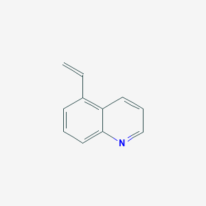 molecular formula C11H9N B3116055 5-乙烯基喹啉 CAS No. 2137826-59-4