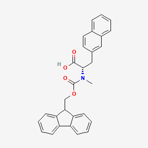 N-Fmoc-N-methyl-3-(2-naphthyl)-L-alanine