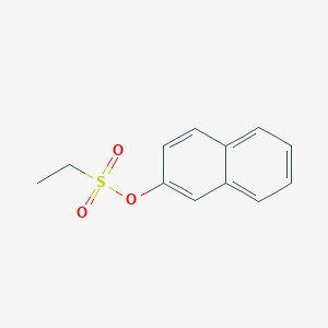 molecular formula C12H12O3S B311611 2-Naphthyl ethanesulfonate 
