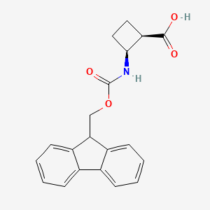 (1R,2S)-2-(9H-fluoren-9-ylmethoxycarbonylamino)cyclobutanecarboxylic acid