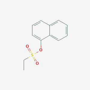 molecular formula C12H12O3S B311612 1-Naphthyl ethanesulfonate 
