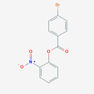 molecular formula C13H8BrNO4 B311613 2-Nitrophenyl 4-bromobenzoate 