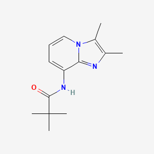N-(2,3-Dimethylimidazo[1,2-a]pyridin-8-yl)pivalamide