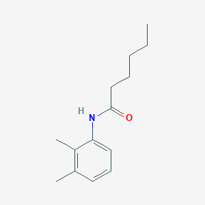 molecular formula C14H21NO B311616 N-(2,3-dimethylphenyl)hexanamide 