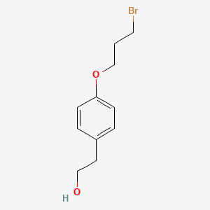 2-[4-(3-Bromopropoxy)phenyl]ethanol