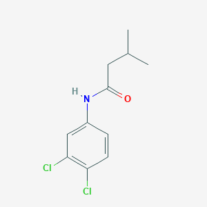molecular formula C11H13Cl2NO B311628 N-(3,4-dichlorophenyl)-3-methylbutanamide 