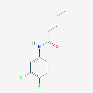 molecular formula C11H13Cl2NO B311629 N-(3,4-dichlorophenyl)pentanamide 