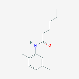 molecular formula C14H21NO B311631 N-(2,5-dimethylphenyl)hexanamide 