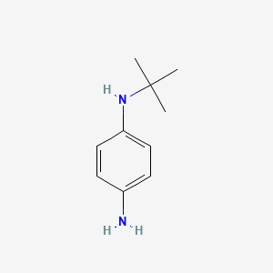 molecular formula C10H16N2 B3116322 N-(4-aminophenyl)-N-(tert-butyl)amine CAS No. 21567-55-5