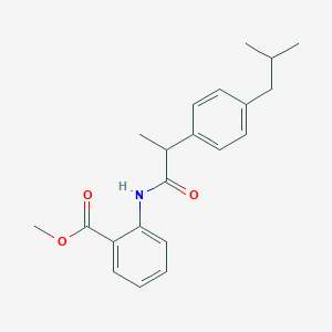 Methyl 2-{[2-(4-isobutylphenyl)propanoyl]amino}benzoate