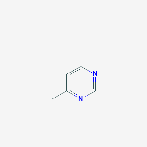 molecular formula C6H8N2 B031164 4,6-二甲基嘧啶 CAS No. 1558-17-4