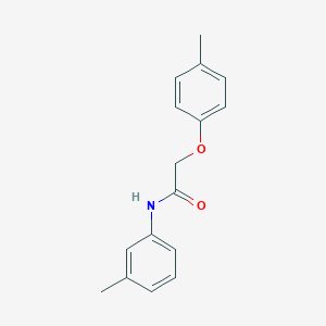 molecular formula C16H17NO2 B311641 2-(4-methylphenoxy)-N-(3-methylphenyl)acetamide 