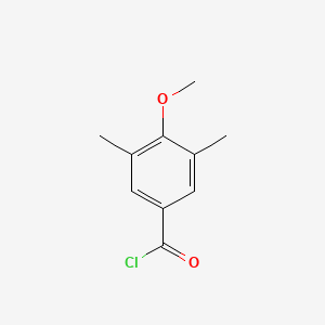 molecular formula C10H11ClO2 B3116465 3,5-二甲基-4-甲氧基苯甲酰氯 CAS No. 21668-34-8