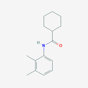 molecular formula C15H21NO B311648 N-(2,3-dimethylphenyl)cyclohexanecarboxamide 