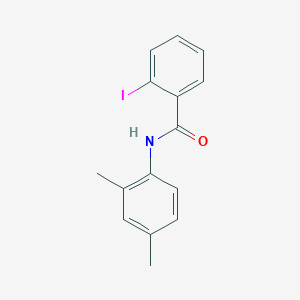 molecular formula C15H14INO B311652 N-(2,4-dimethylphenyl)-2-iodobenzamide 