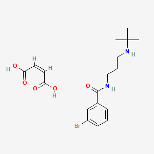 molecular formula C18H25BrN2O5 B3116563 UNC2170 Maleate CAS No. 2173992-60-2
