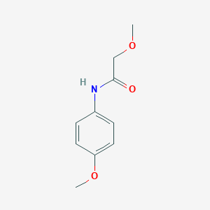 molecular formula C10H13NO3 B311657 Acetamide, N-(4-methoxyphenyl)-2-methoxy- 