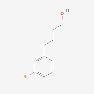 molecular formula C10H13BrO B3116609 4-(3-Bromophenyl)butan-1-ol CAS No. 218153-01-6