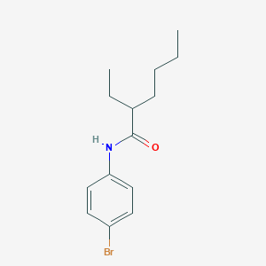molecular formula C14H20BrNO B311663 N-(4-bromophenyl)-2-ethylhexanamide 