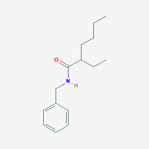 molecular formula C15H23NO B311667 N-benzyl-2-ethylhexanamide 