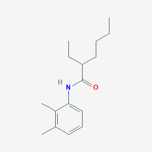 molecular formula C16H25NO B311668 N-(2,3-dimethylphenyl)-2-ethylhexanamide 