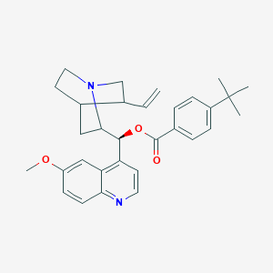 molecular formula C31H36N2O3 B311671 6'-Methoxycinchonan-9-yl 4-tert-butylbenzoate 