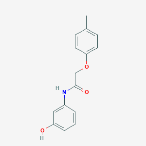 N-(3-hydroxyphenyl)-2-(4-methylphenoxy)acetamide