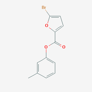 molecular formula C12H9BrO3 B311682 3-Methylphenyl 5-bromo-2-furoate 