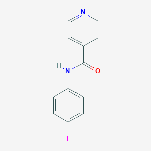 molecular formula C12H9IN2O B311683 N-(4-iodophenyl)pyridine-4-carboxamide 